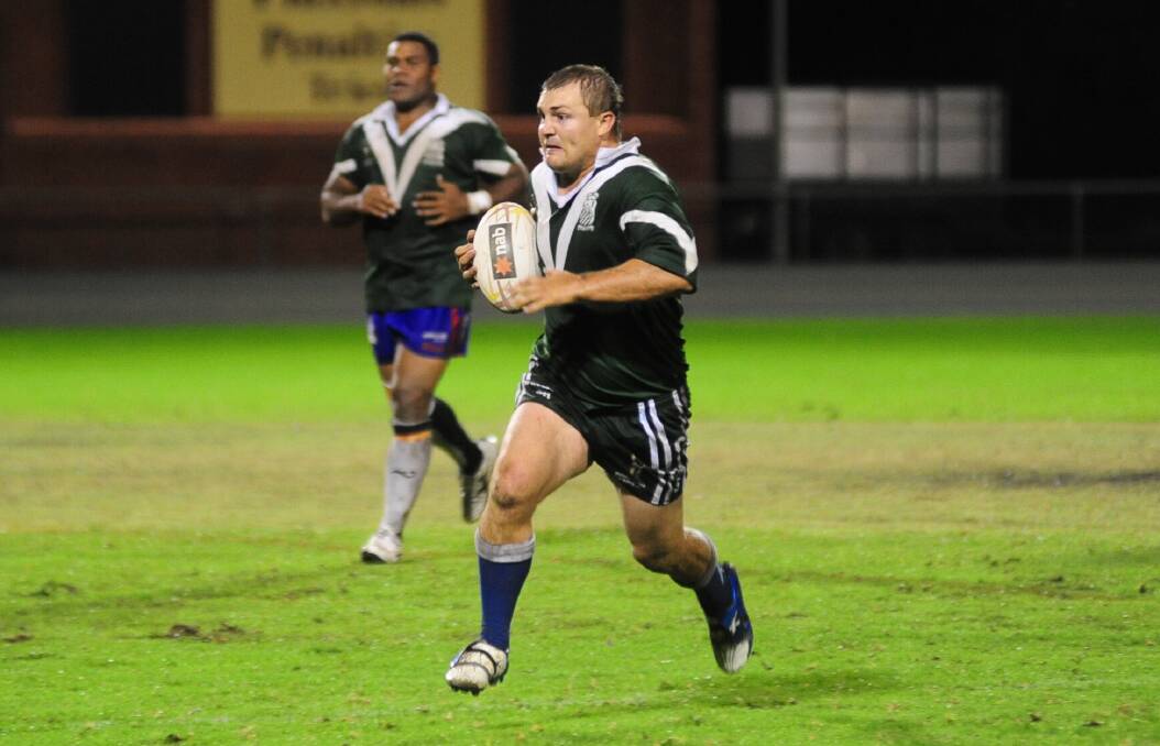 BACK AGAIN: Ainsley Coxsedge, pictured playing for CYMS in 2014, is back in the first grade side after a long stint out of the side. Photo: FILE