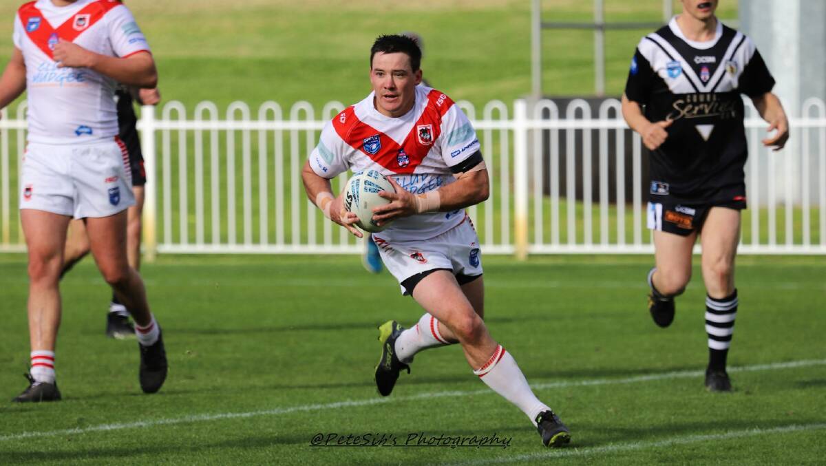 Ben Thompson and the Mudgee forwards have set the tone for Dragons this season. Picture: Pete Sib's Photography
