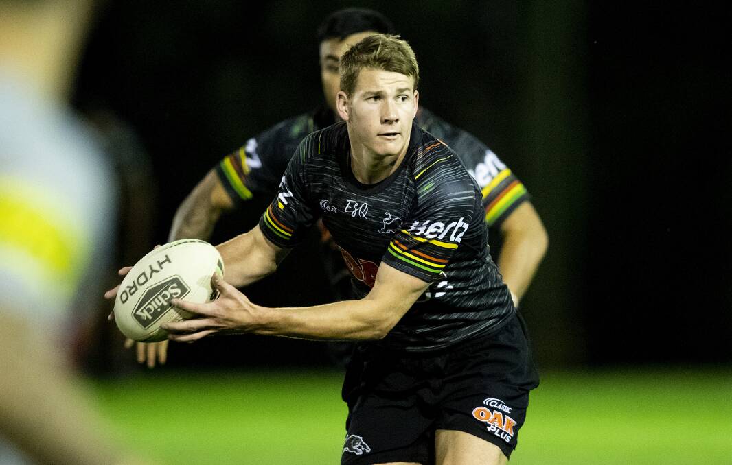 WAITING: Matt Burton is likely to wear the number seven jersey for Penrith later this month. Photo: PENRITH PANTHERS