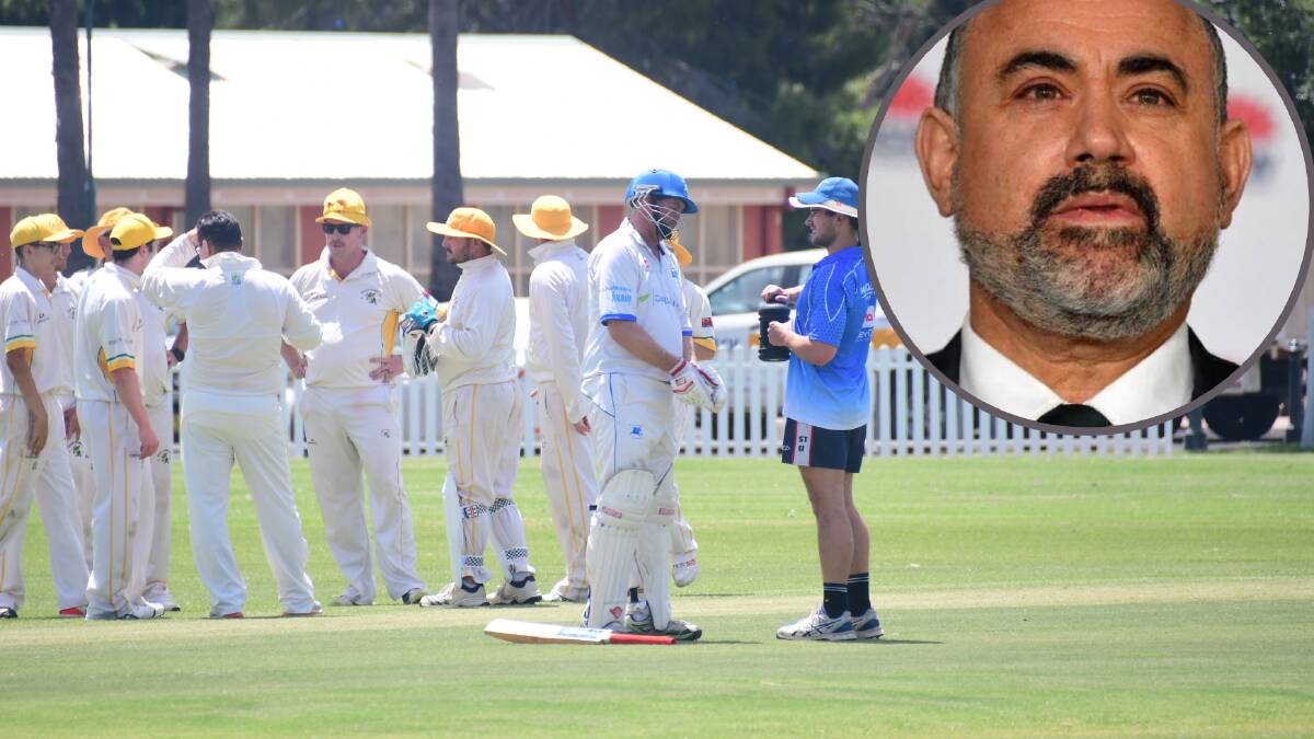 PATH: Cricketers in Dubbo now have a clearer idea of how the season may work and (inset) John Barilaro wants players vaccinated. Photo: AMY McINTYRE