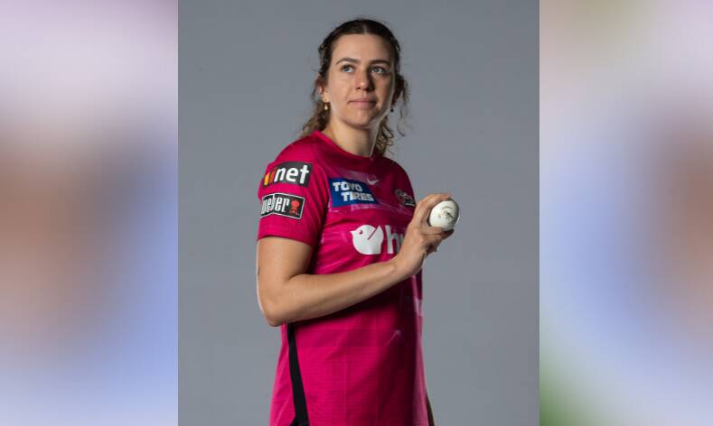 READY: Emma Hughes is feeling well prepared for the new WBBL season, which starts on Thursday. Photo: SYDNEY SIXERS