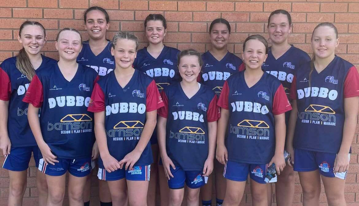 DOMINANT: The Dubbo Rams under 14 girls scored three big wins on the weekend. Picture: Supplied