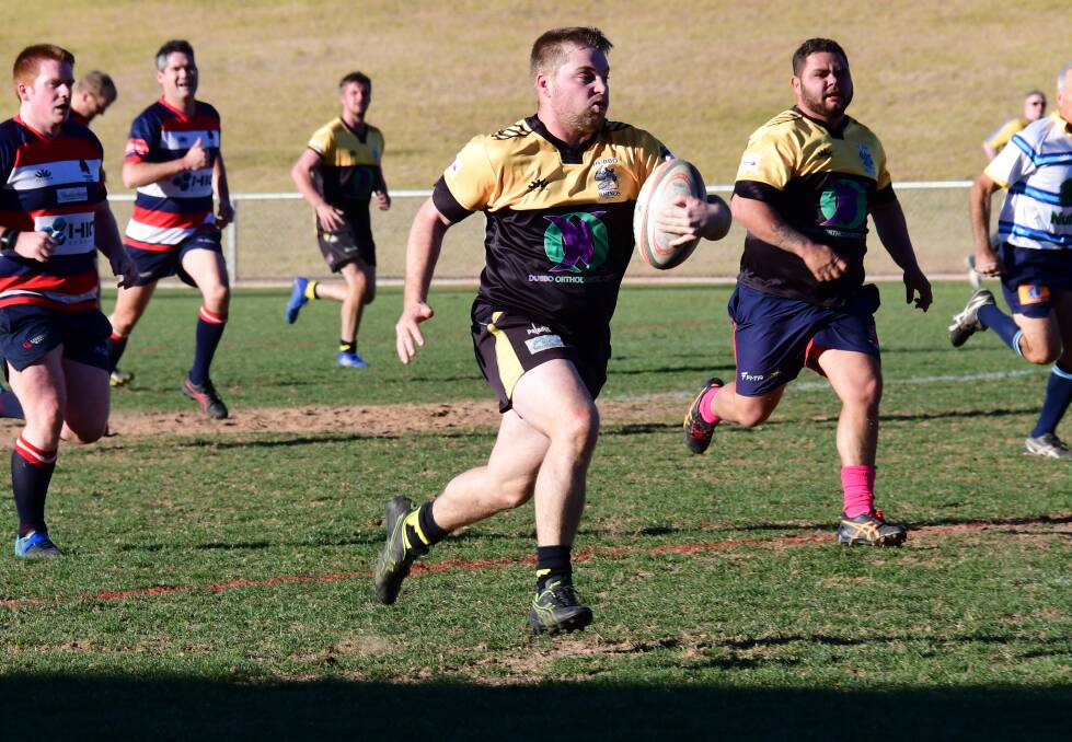 ONE MORE TIME: Dubbo Rhinos captain Matt Neill and his teammates have had little to cheer about in 2019. Photo: AMY McINTYRE