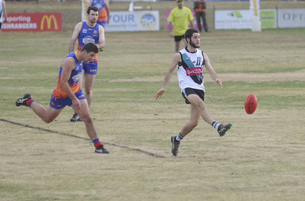 LOCK IT IN: Bathurst Bushrangers Rebels have locked up top spot in the Central West AFL competition prior to this weekend's final round. Photo: CHRIS SEABROOK