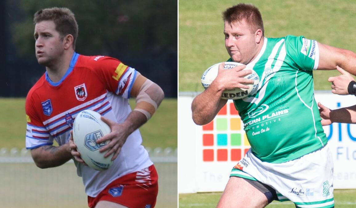 Casey and Chanse Burgess will both line up for Castlereagh on Saturday.