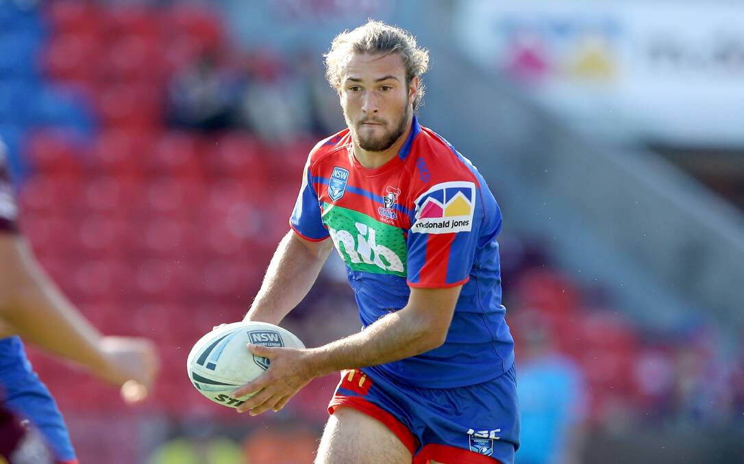RETURN: With no lower grade action at the Newcastle Knights, Bayden Searle will return to play for CYMS in the Presidents Cup. Photo: NEWCASTLE KNIGHTS