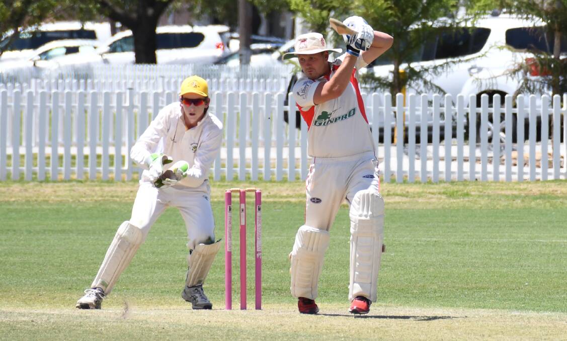 BIG GAME AWAITS: Leading RSL-Colts all-rounder Greg Buckley will be key for his side again when the men in red take on Newtown at No. 2 Oval on Saturday. Photo: AMY McINTYRE