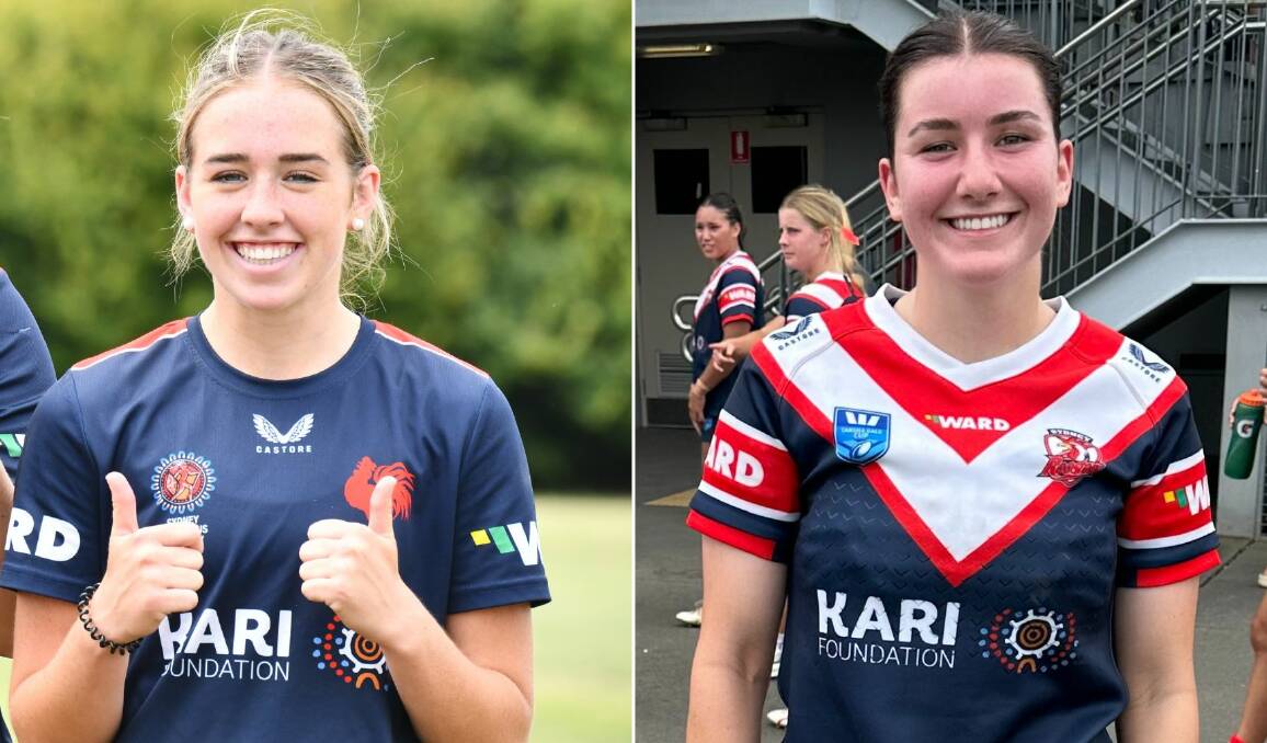 Georgie Barrett and Elizabeth MacGregor are impressing with the Roosters.