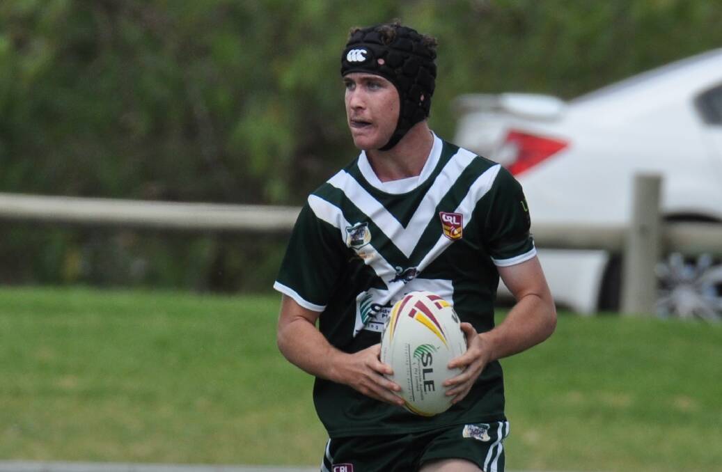 BACK AGAIN: Dubbo CYMS' Noah Ryan returns to the Rams' under 18s side on Saturday and has been named to line up at centre. Photo: NICK McGRATH