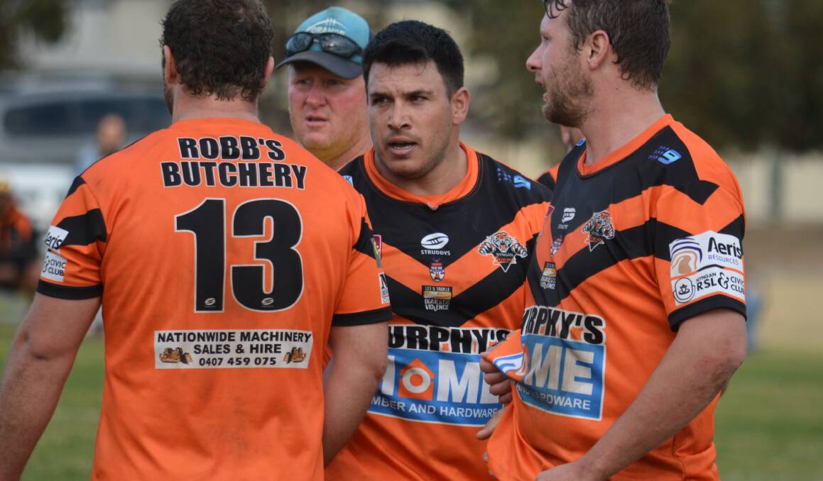 BACK AGAIN: Justin Carney may not play each and every week but he'll be back again at the Nyngan Tigers in 2021. Photo: NICK GUTHRIE