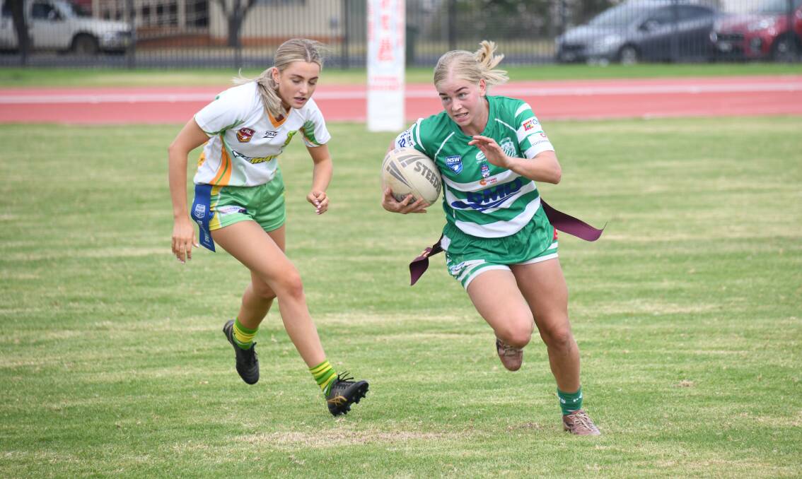 Alahna Ryan and Dubbo CYMS defeated Orange CYMS in pre-season and the club is hopeful of more opportunities against Group 10 next year. Picture: Amy McIntyre