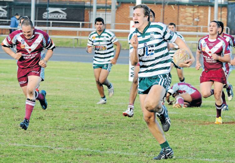 DUBBO DAYS: A teenage Isaah Yeo in action for CYMS' first grade side in Group 11 in 2012. Photo: FILE