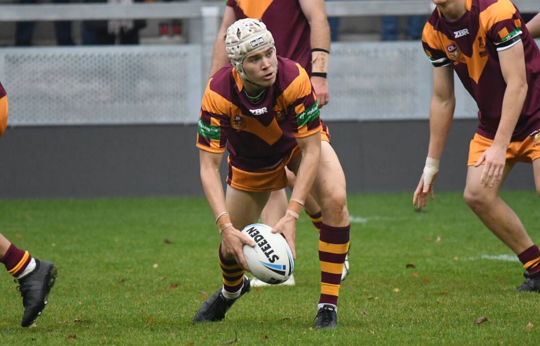 MAKING AN IMPACT: St John's junior Braye Porter has been a standout for NSW Country early in the tour of the United Kingdom. Photo: NSW RUGBY LEAGUE
