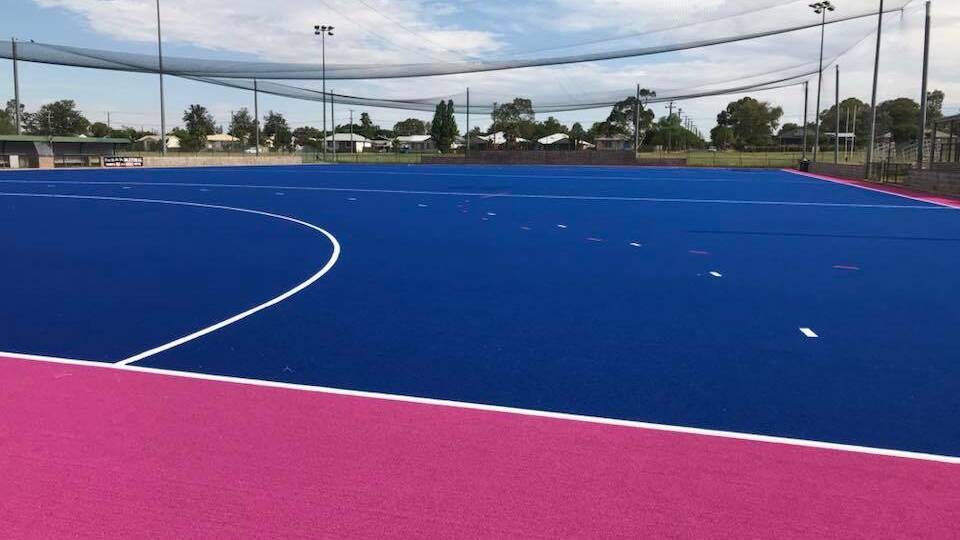 READY TO GO: A state-of-the-art surface is now at Pioneer Park following a $400,000 upgrade at the hockey facility. Photo: FACEBOOK