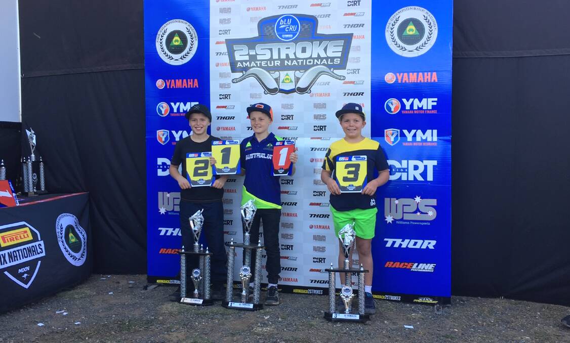 ONE TO WATCH: Jack Deveson (left) continues to show he's one of the country's most exciting young riders. Photo: CONTRIBUTED