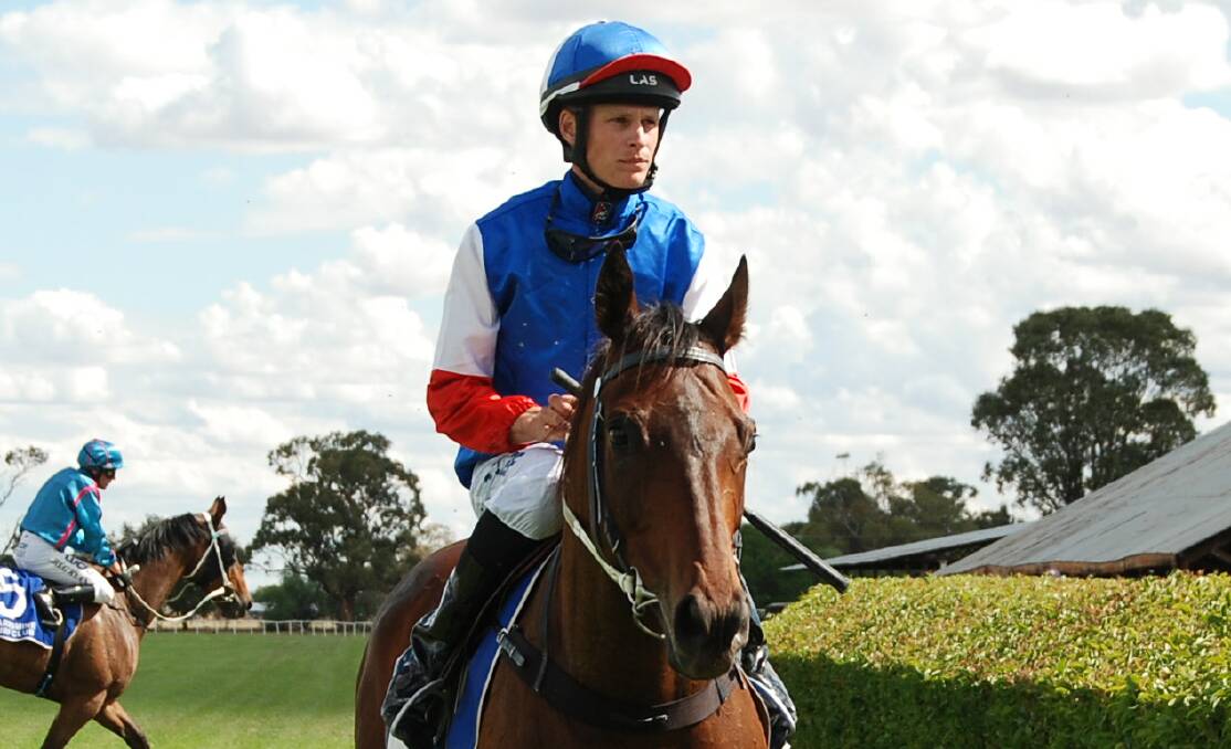 TEAMING UP: Daniel Northey will ride Quick Spin for Narromine trainer Justin Stanley on Sunday at Warren. Photo: ZAARKACHA MARLAN