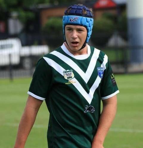 LEADING THE WAY: Captain Lachlan Lawson had a hand in two tries for the Western Rams under 18s on Sunday against Macarthur Wests Tigers. Photo: AMY MCINTYRE.