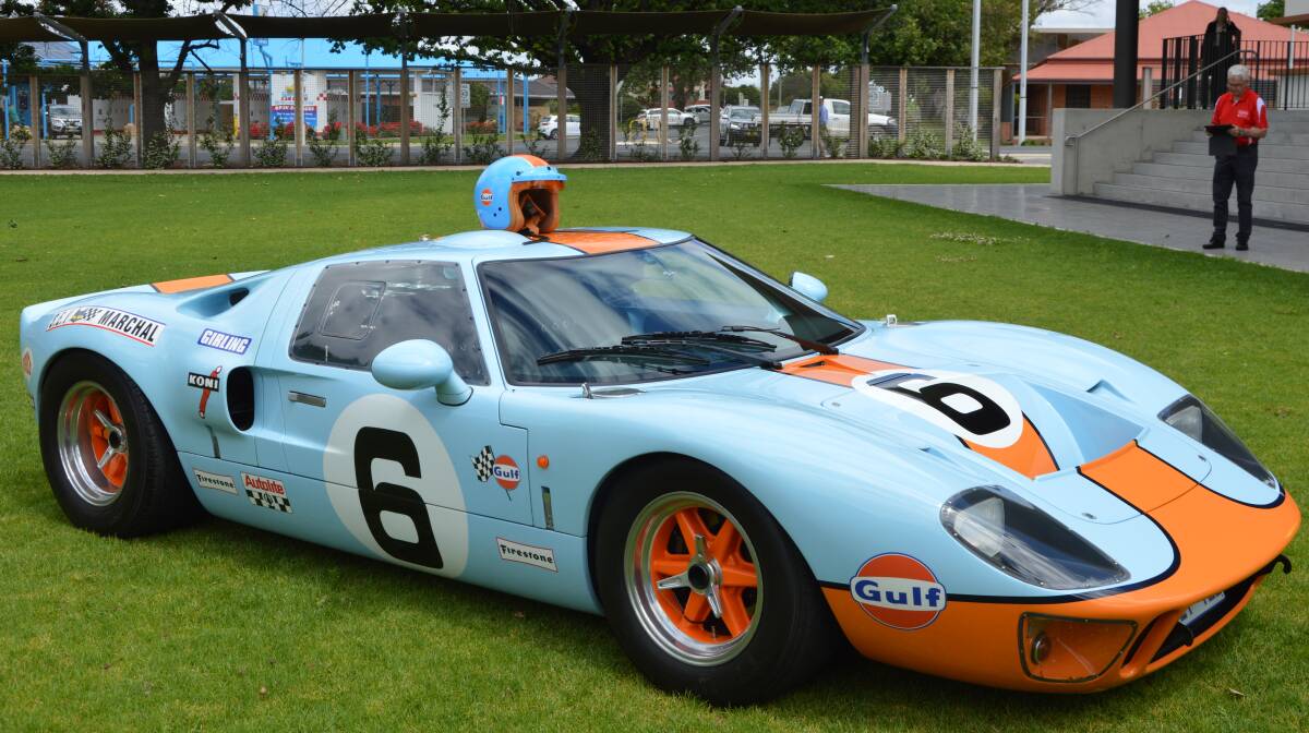 SPEEDWAY THEME: There will be plenty of epic cars on display, like Dusty Powter's Ford GT40, at next year's festival. Photo: KRISTY WILLIAMS.
