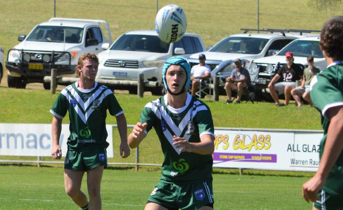 BATTLE: The Western Rams under 16s began brightly on Sunday but faded in the clash with Monaro. Picture: Jenny Kingham