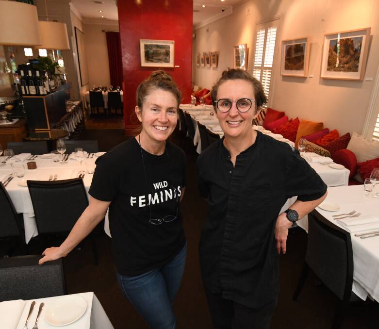 CHEF'S HAT: Owners Leah Morphett and Simonn Hawke have retained the 17th Good Food Guide hat for Lolli Redini. Photo: JUDE KEOGH