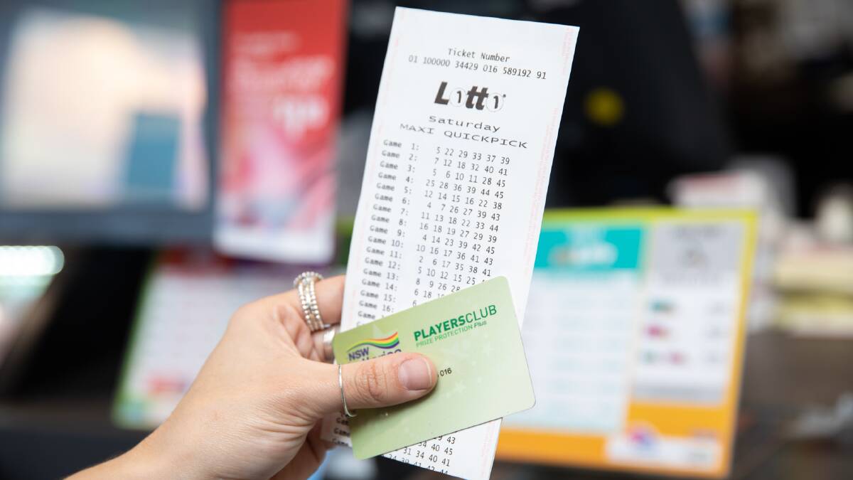 Check your tickets:  Blue Mountains Saturday Lotto division one winner at large
