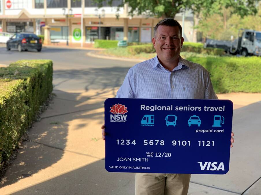 Almost one year ago, Member for the Dubbo Electorate Dugald Saunders helped the launch the Regional Seniors Travel Card. Applications for year 2 open on January 18.
