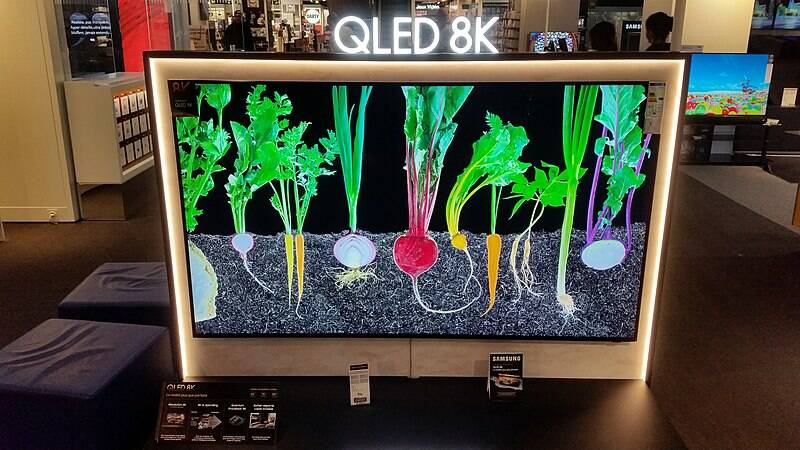Samsung has released a range of QLED TVs with a 8K Quantum Processor which are continuing to increase in size, and cost.
 