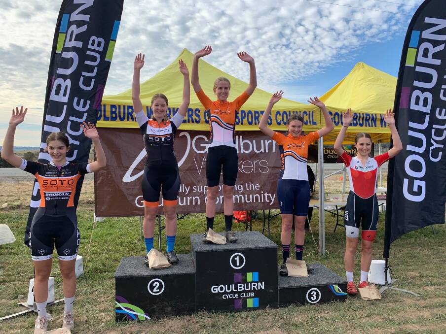 Haylee Fuller and Zara Fuller finish 1st and 3rd at the Goulburn Junior Tour at the weekend. Photo: CONTRIBUTED