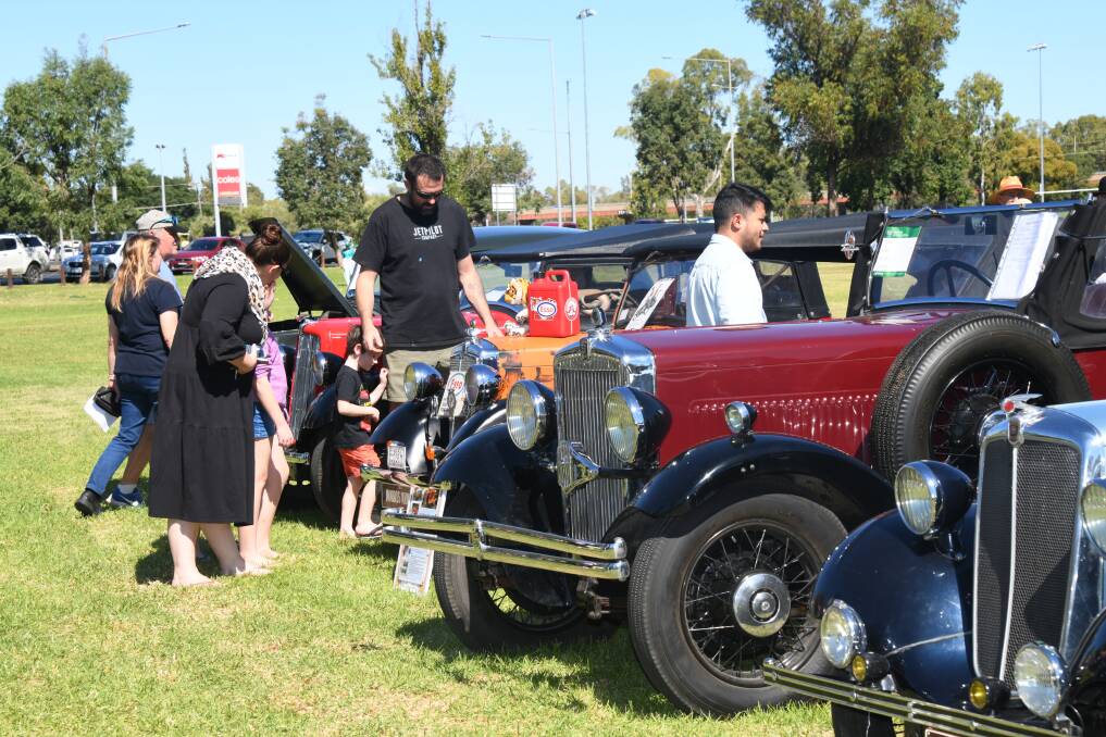 All welcome: Car shows and markets (right) kept a steady flow of visitors to Dubbo across the Easter weekend and provided a nice boost to the economy.