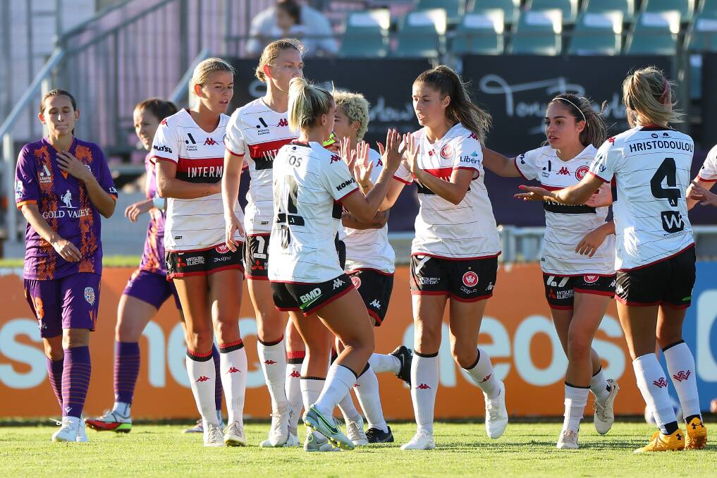 The Western Sydney Wanderers A-League Women's team, pictured in March, 2023, will play at Carrington Park. Picture by Getty Images