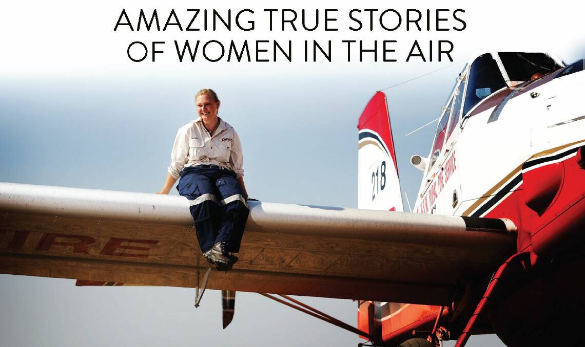 Detail of Australian Women Pilots: Amazing True Stories of Women in the Air cover. Picture: Supplied