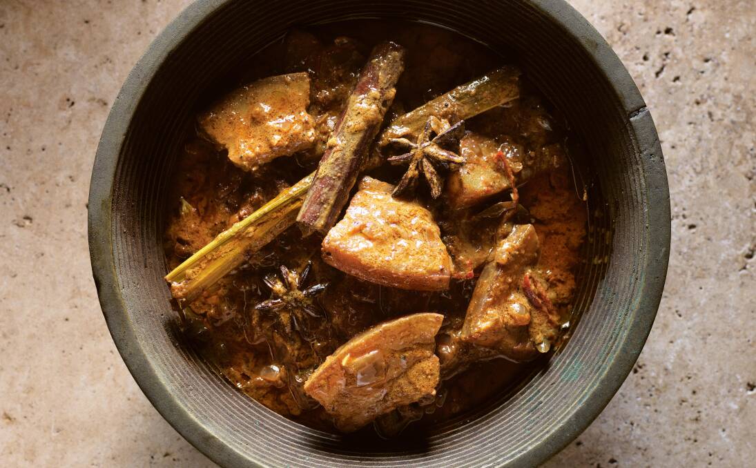 Pork belly curry. Picture: Anson Smart