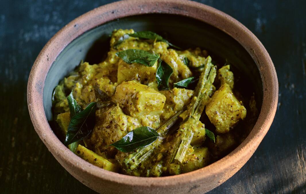 Potato curry. Picture: Anson Smart