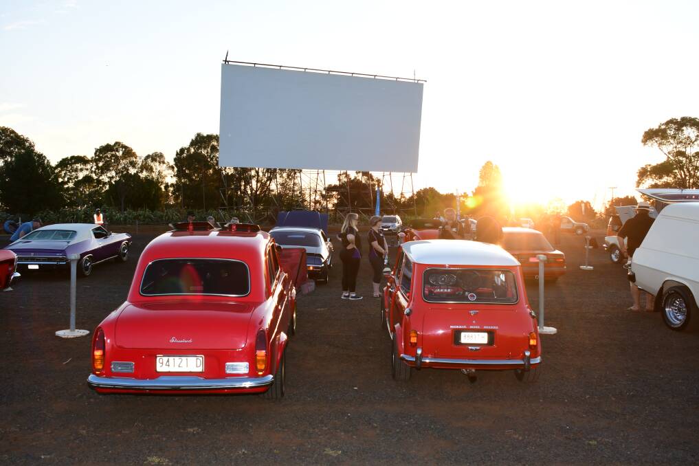 Sun setting: Dubbo Westview Drive-In will open for the final two times on Friday and Saturday nights. Picture: AMY MCINTYRE