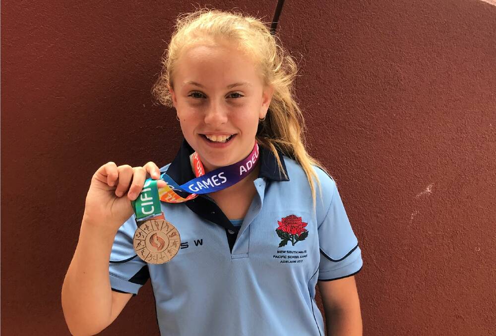 Silver success at Pacific School Games for Xanthie Chatfield