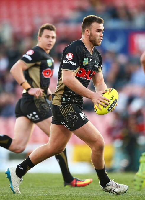 Moving up: Dubbo CYMS product Kaide Ellis is aiming for a place in the NRL next year after a successful season in 2017. Photo: NRL PHOTOS
