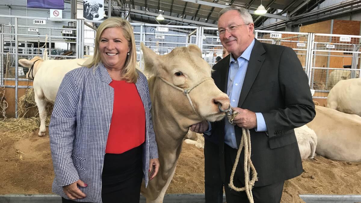 Get vaccinated: Parliamentary secretary Bronnie Taylor and Health Minister Brad Hazzard have launched a Q fever campaign. Photo: CONTRIBUTED