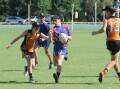 Action from the under 16s boys match between Parkes and Orange. Photos: MARK RAYNER