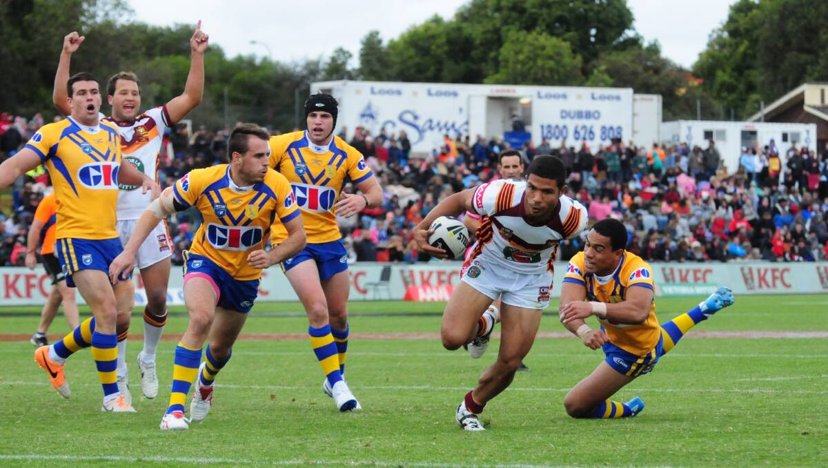 Tell us why: Dubbo hasn't hosted an NRL-level match since City-Country in 2014 and Group 11 secretary Paul Loxley wants to know why. Photo: BELINDA SOOLE