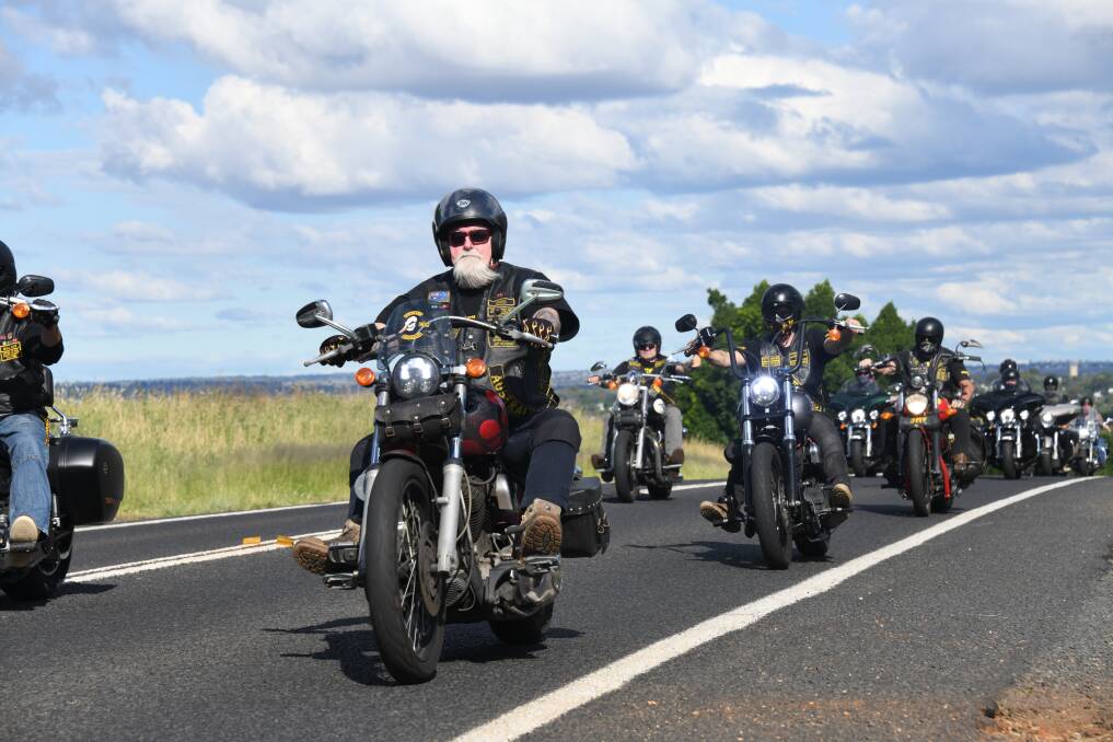 Motorcycles in action as Stone event draws crowd to drive-in