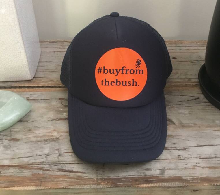 Merchandise bearing the Buy from the Bush logo. Photo contributed.