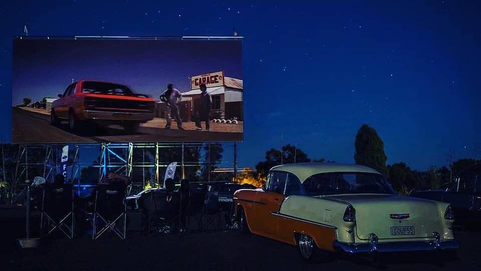 Bringing back the good old days of the drive-in. Picture contributed.