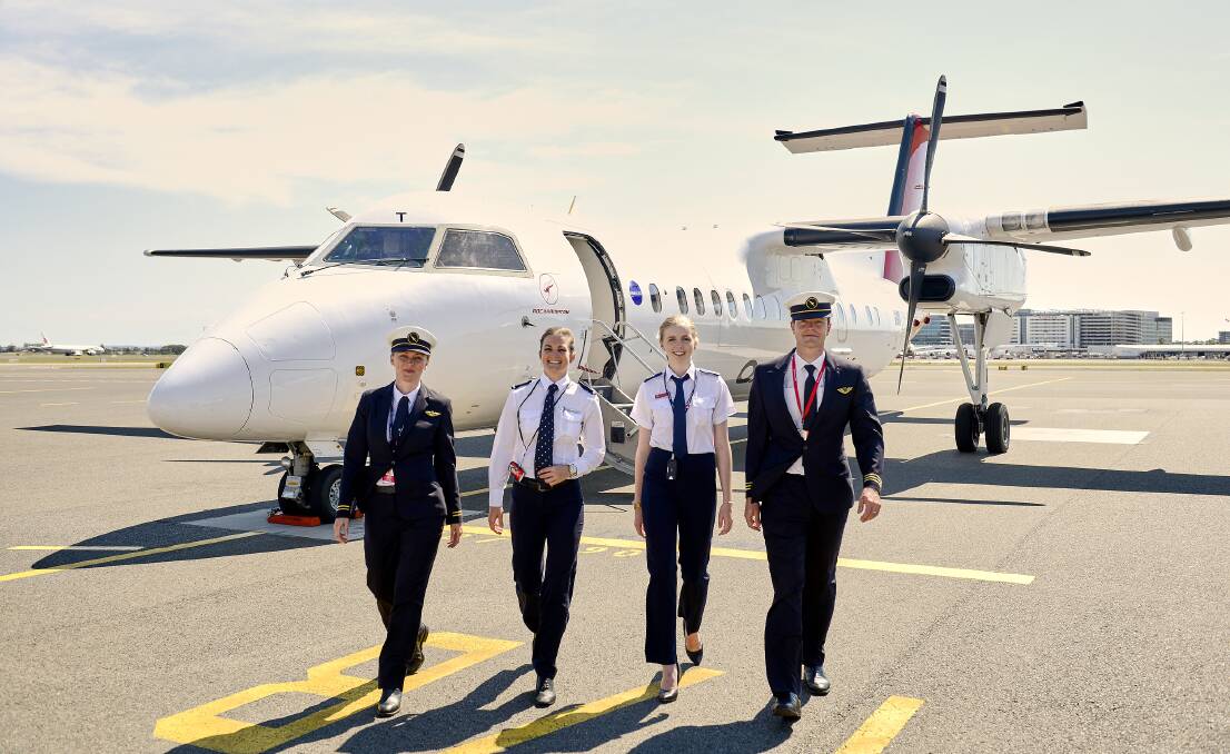 Qantas has plans to establish a pilot training academy in regional Australia. Photo contributed.