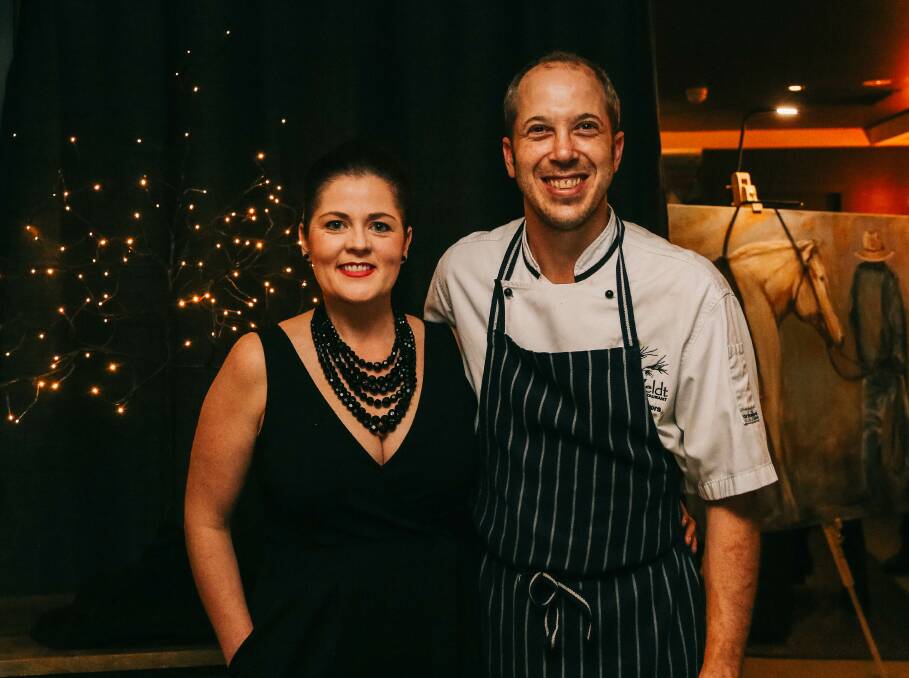 Heavy hearts: Veldt owners Natalie and Brad Myers will close their restaurant at the end of March. Picture: Georgie Newton Photography