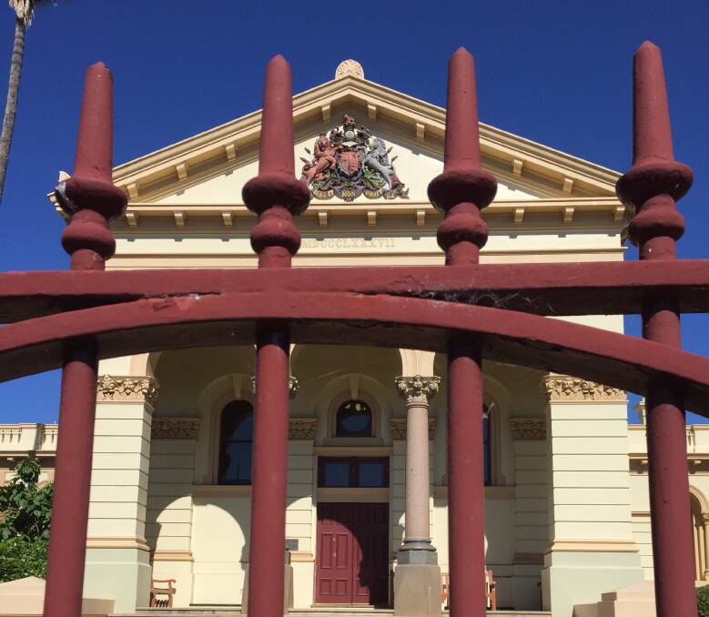 Dubbo Courthouse, where the man was sentenced.