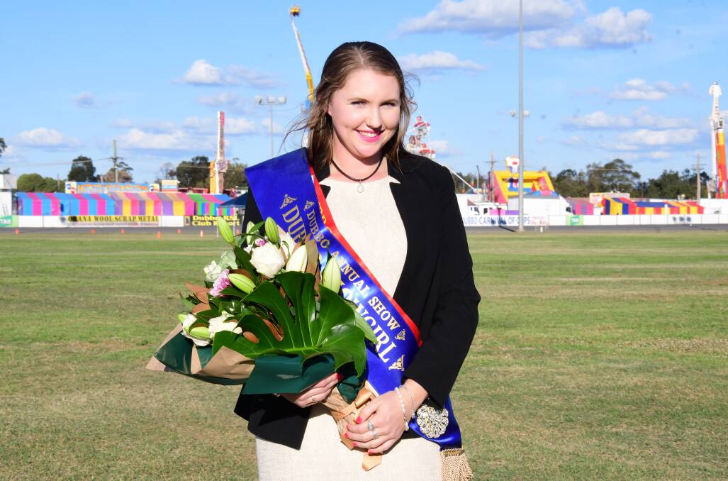 Great opportunity: 2019 Dubbo Showgirl Tyla Comerford is encouraging young women to enter the competition this year. Photo: AMY MCINTYRE