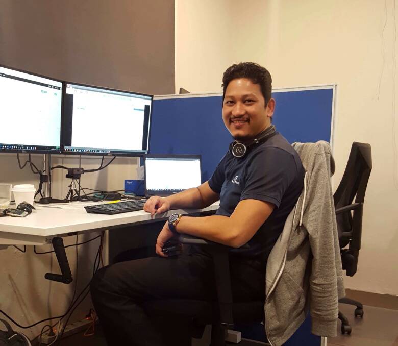 Good work if you can get it: Dubbo's Sanjib Shrestha says there is a high demand for skilled Information Technology (IT) workers in regional New South Wales.