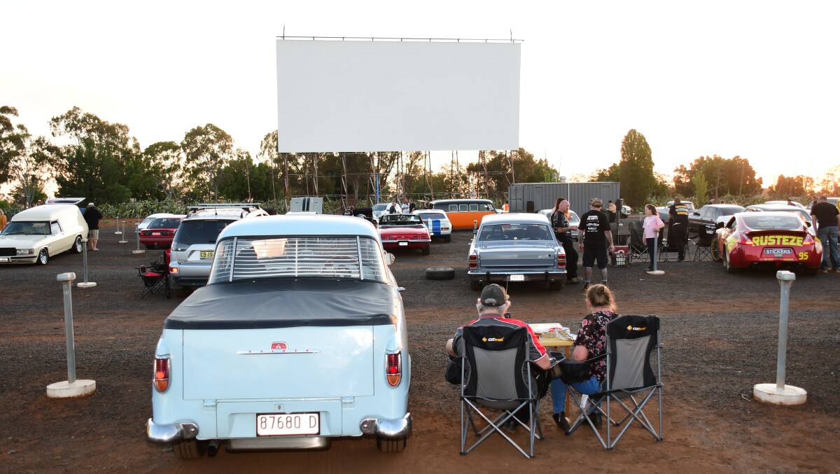 Relocation revealed: The 2020 movies event for the 50th anniversary of Dubbo Westview Drive-In's opening. The drive-in screen and infrastructure has now been sold after the land on which the drive-in business operated was sold in January. Picture: AMY MCINTYRE