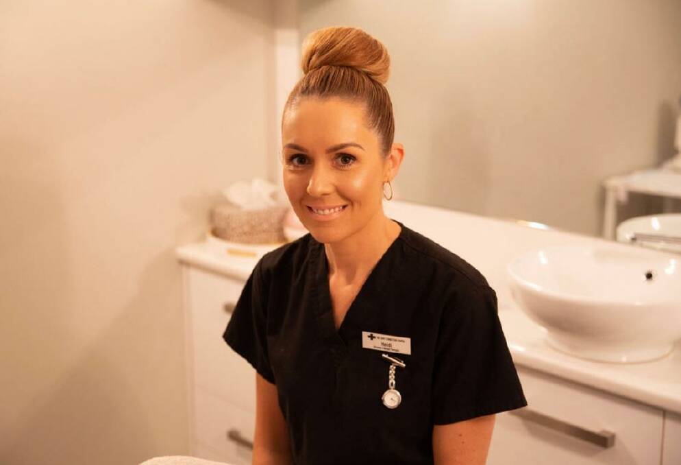 Tough time: The Skin Corrective Centre co-owner Heidi Nichols is questioning JobKeeper eligibility changes. Photo: Erin Hunt.