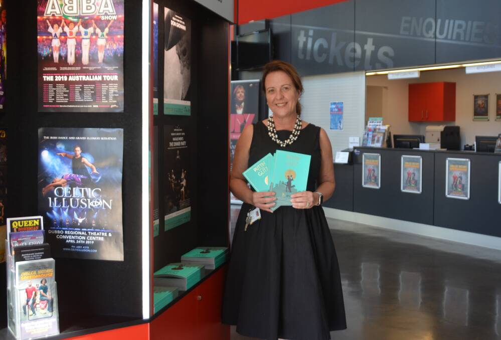 Countdown: Dubbo Regional Theatre and Convention Centre manager Linda Christof prepares to welcome patrons to the first show for 2019. Photo: FAYE WHEELER